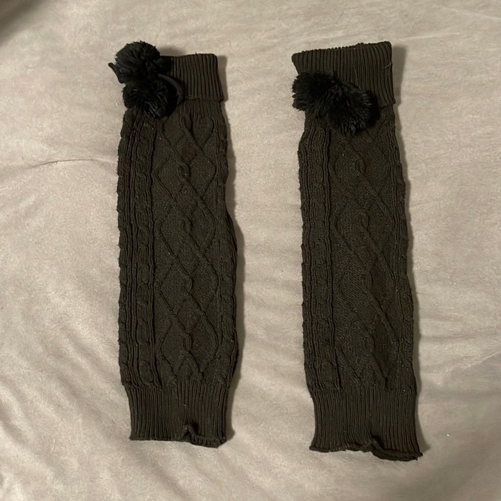 Black leg warmers